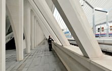 Liege TGV Train Station, Santiago Calatrava - Virtual tour