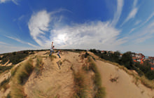 Sand dunes, Nieuwpoort - Virtual tour