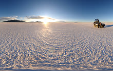 Sunset on the Salt Flats, Salar de Uyuni - Virtual tour