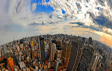 Top of Banespa tower, Sao Paulo - Virtual tour