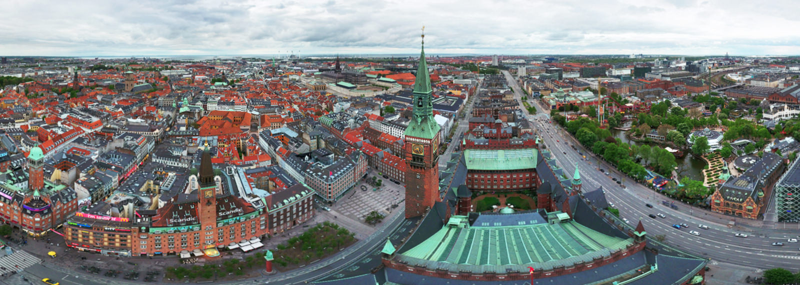 City Hall Square, Copenhagen - Virtual tour