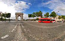 Les Champs-Elysees, Paris - Virtual tour