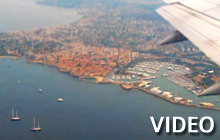 Rome to Nice in 3 minutes, Airplane - Virtual tour