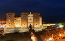 Castel Nuovo di notte, Maschio Angioino, Napoli - Virtual tour