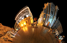 Piazza Duomo di notte, Ortigia, Siracusa - Virtual tour