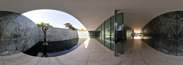 Ludwig Mies van der Rohe, Barcelona - Virtual tour
