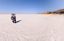 Tuz Golu - Salt lake, Central Anatolia - Virtual tour