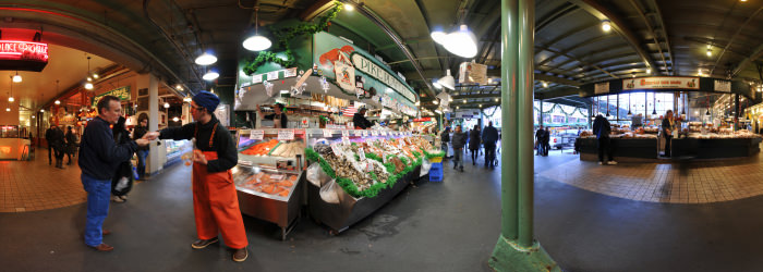Pike Place Fish Market, Seattle - Virtual tour